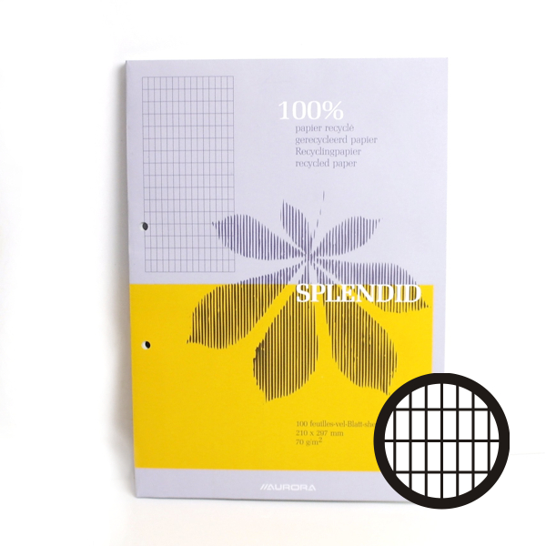  Foto zu Ecobos Shop :: Heft A4 - kariert 4x8 mm 